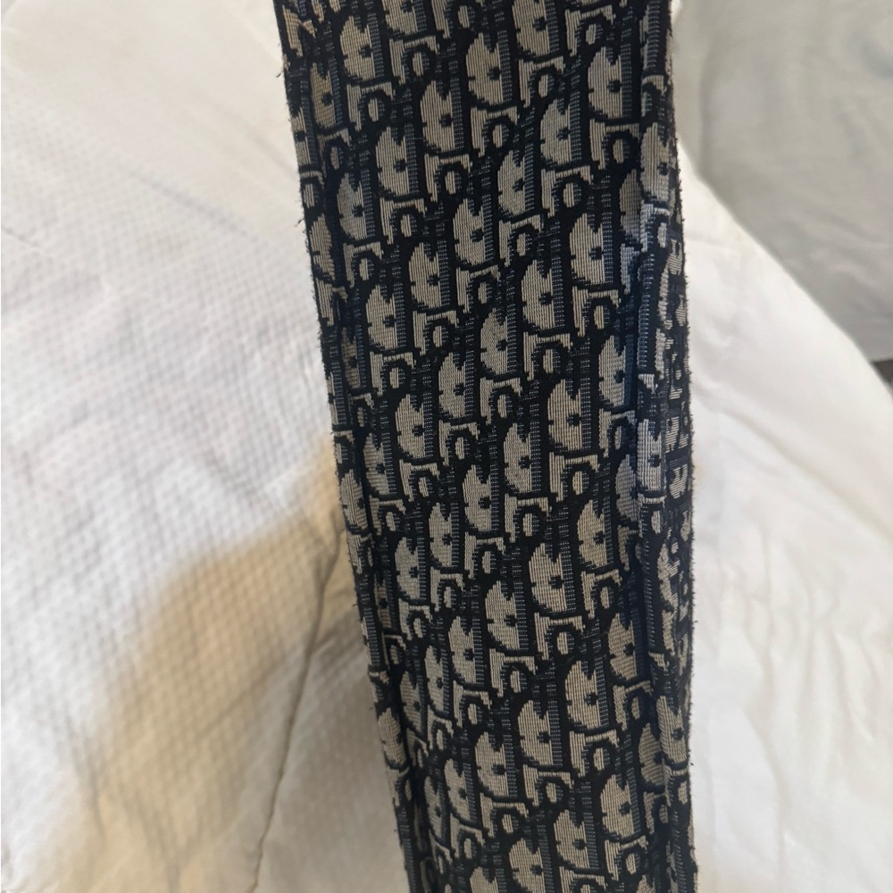 Monogram Patterned Fabric Tote